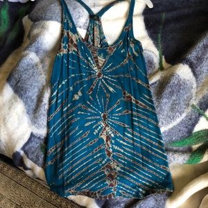 Boho Tie-dye tank top